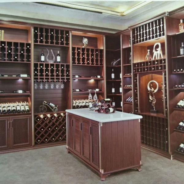ALUMINUM WINE CABINET K4005